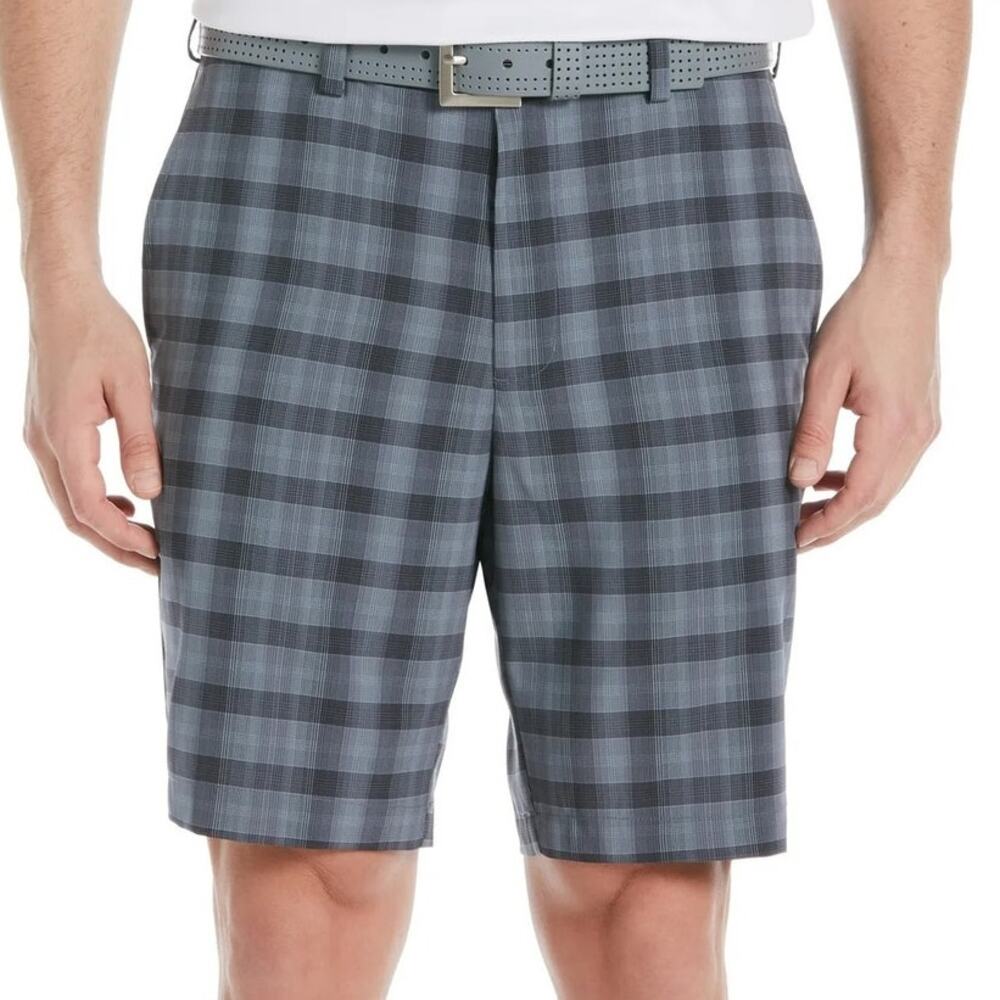PGA Tour Men's Moisture Wicking Stretch Plaid Golf Shorts Size 40 $68